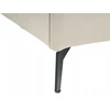 Beliani Trivenė sofa OMMEL šviesiai smėlio spalvos