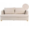 Beliani 3 vietų sofa RATTVIK Boucle smėlio spalvos