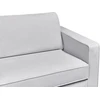 Beliani 3 vietų sofa SAVALEN šviesiai pilka