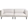Beliani 3 vietų sofa VORGOD šviesiai smėlio spalvos
