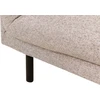 Beliani Trivietė sofa VORGOD šviesiai ruda