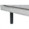 Beliani 3 vietų sofa VORGOD šviesiai pilka