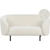 Beliani 2 vietų sofa LOEN Boucle balta