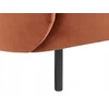 Beliani 2-vietė sofa LOEN, veliūras, oranžinė