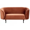 Beliani 2-vietė sofa LOEN, veliūras, oranžinė