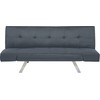 Beliani Trivietė išskleidžiama sofa BRISTOL tamsiai mėlyna