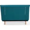 Beliani Vienvietė išskleidžiama sofa SETTEN, melsva