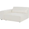 Beliani Dvivietė modulinė sofa HELLNAR, kreminė balta, Boucle