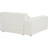 Beliani Dvivietė modulinė sofa HELLNAR, kreminė balta, Boucle