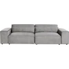 Beliani Dvivietė modulinė sofa HELLNAR pilka