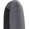 Beliani Modulinė 3 vietų sofa UNSTAD, tamsiai pilka su pufu
