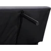 Beliani Trivietė išskleidžiama sofa SILJAN tamsiai pilka
