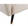 Beliani 3 vietų išskleidžiama sofa VIMMERBY šviesiai smėlio spalvos
