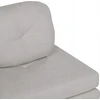 Beliani Vienvietė išskleidžiama sofa OLDEN šviesiai pilka