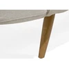 Beliani Išskleidžiama 2 vietų sofa INGARO smėlio spalvos