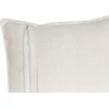 Beliani Trivietė išskleidžiama sofa KRAMA, kreminė balta su patalynės dėže