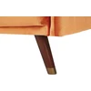 Beliani Išskleidžiama 3 vietų sofa SENJA, veliūrinė, oranžinė