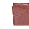 Beliani Trivietė sofa HOBRO burgundo spalvos