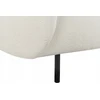 Beliani Trijų vietų sofa LOEN, balta, „Bouclé“