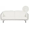 Beliani 3 vietų sofa TONSBERG Boucle, balta