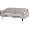 Beliani 3 vietų sofa TONSBERG šviesiai pilka