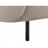 Beliani 3 vietų sofa LOEN smėlio pilkumo spalvos