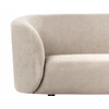 Beliani 3 vietų sofa LOEN smėlio pilkumo spalvos