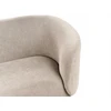 Beliani 3 vietų sofa LOEN smėlio pilkumo spalvos