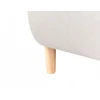 Beliani Sofa UMEA šviesiai smėlio spalvos