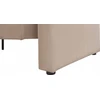 Beliani 3 vietų sofa MAUNU veliūrinė smėlio spalvos