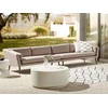 Beliani 4 vietų sodo sofa LORETELLO smėlio spalvos