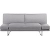 Beliani Ištiessama dvivietė sofa YORK šviesiai pilka