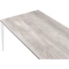 Beliani Sodo stalas SOVARETO 180x90 cm medienos imitacija šviesiai pilkas