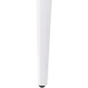 Beliani Sodo stalas SOVARETO 180x90 cm medienos imitacija šviesiai pilkas