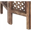 Beliani Šoninis staliukas KUMALI, mango mediena, rudas