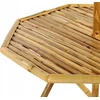 Beliani Bistro staliukas MOLISE 85 cm Bambuko spalvos