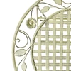 Beliani Sodo baro stalas BIVIO 60 cm 60 cm metalinis šviesiai žalias