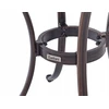 Beliani Bistro staliukas ANDALO 68 cm 68 cm metalinis rudas