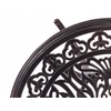 Beliani Bistro staliukas ANDALO 68 cm 68 cm metalinis rudas
