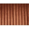 Beliani Kampinė sofa STENUM, velvetas, ruda, dešininė