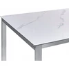 Beliani Stół sodo stiklinis 180 x 90 cm efekt marmuru COSOLETO