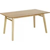 Beliani Valgomojo stalas VARLEY natūralaus uosio spalvos 150 cm x 90 cm