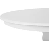 Beliani Valgomojo stalas AKRON Balta 100 cm 100 cm