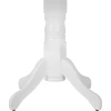 Beliani Valgomojo stalas AKRON Balta 100 cm 100 cm