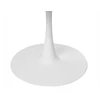 Beliani Valgomojo stalas BOCA baltas 120 cm