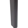 Beliani Išskleidžiamas valgomasis stalas MOSBY, pilkas marmuras, 160/200 cm, 90 cm