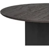 Beliani Valgomojo stalas SHEHO juodas 120 cm