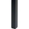Beliani Sodo stalas VERNIO 180 cm 90 cm metalinis rudas/juodas