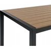 Beliani Sodo stalas VERNIO 180 cm 90 cm metalinis rudas/juodas