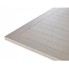 Beliani Sodo stalas CASCAIS 200 cm 105 cm Metalinis smėlio spalvos